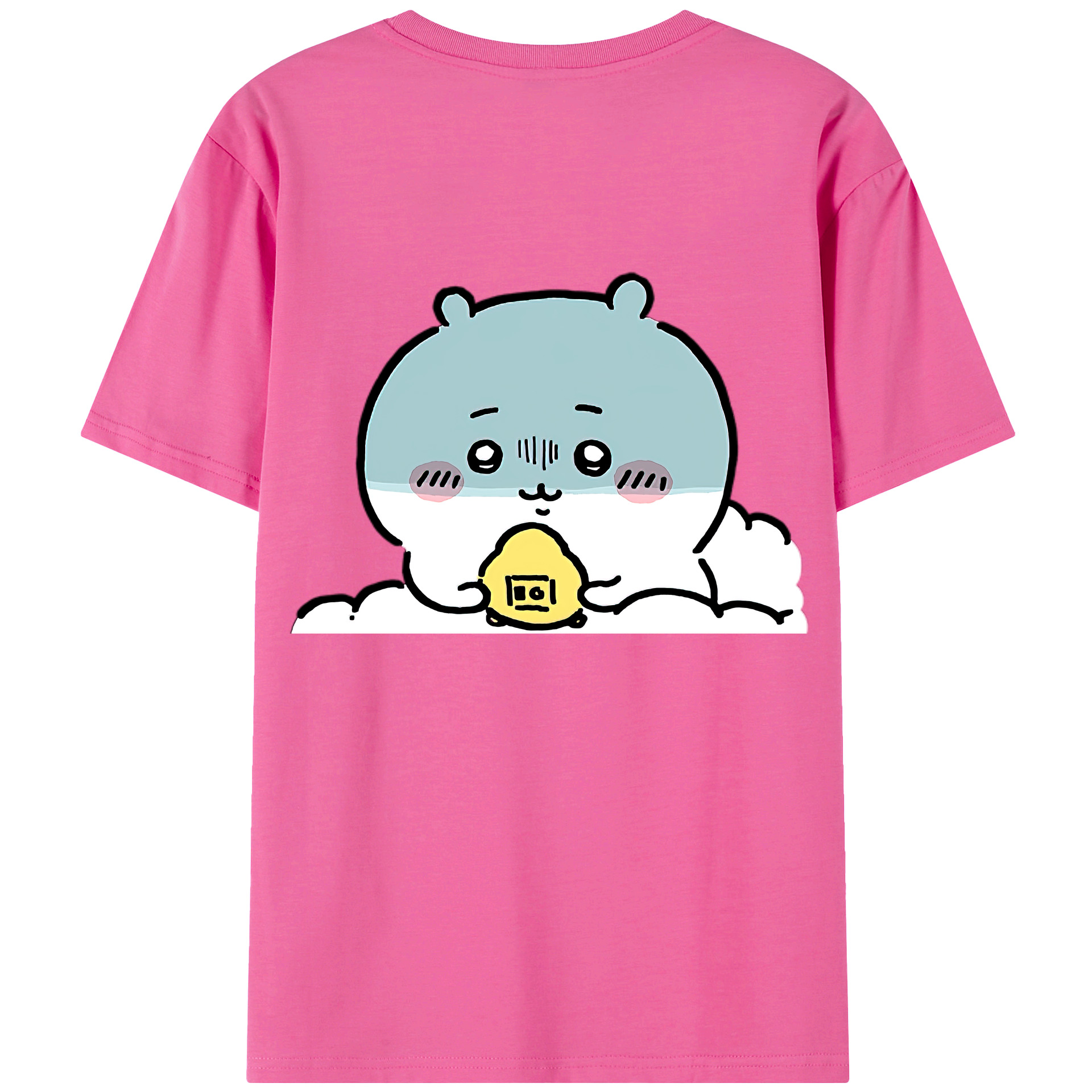 （画像用） ちいかわ ちいかわ Chii-kawa chiikawa レディース半袖Tシャツ(バックプリント)